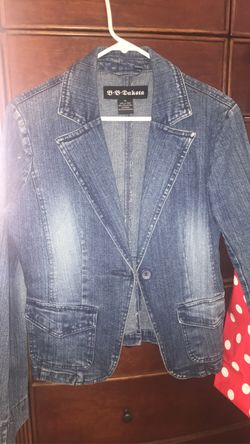 Ladies denim Jean jacket size M