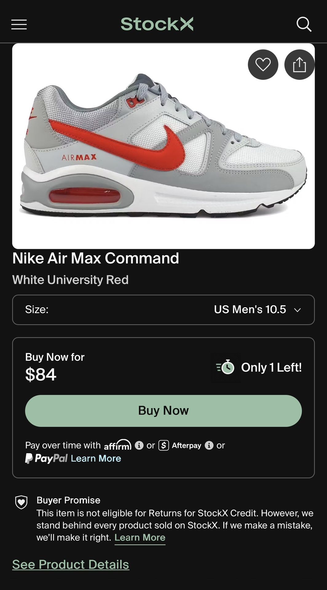 Nike Air Max Command