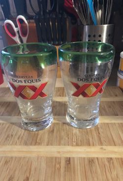 Set of 2 Dos Equis Glasses