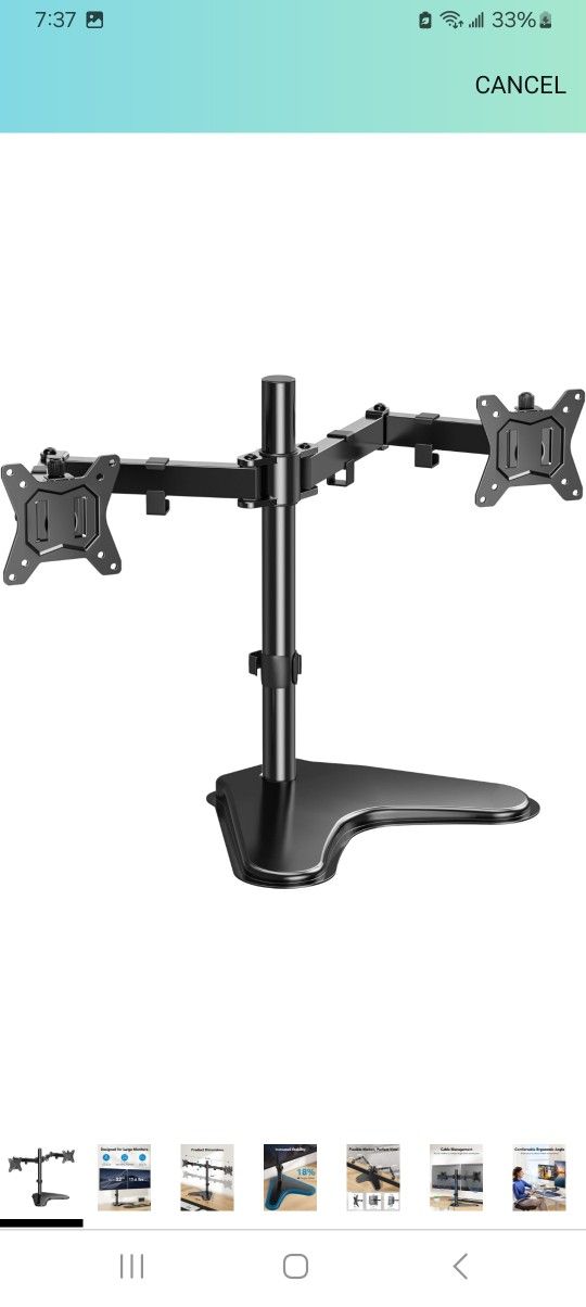 Dual Monitor Stand  $30