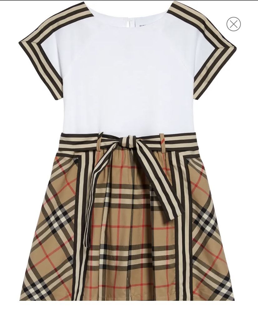 Burberry Girl Toddler Dress Authentic 