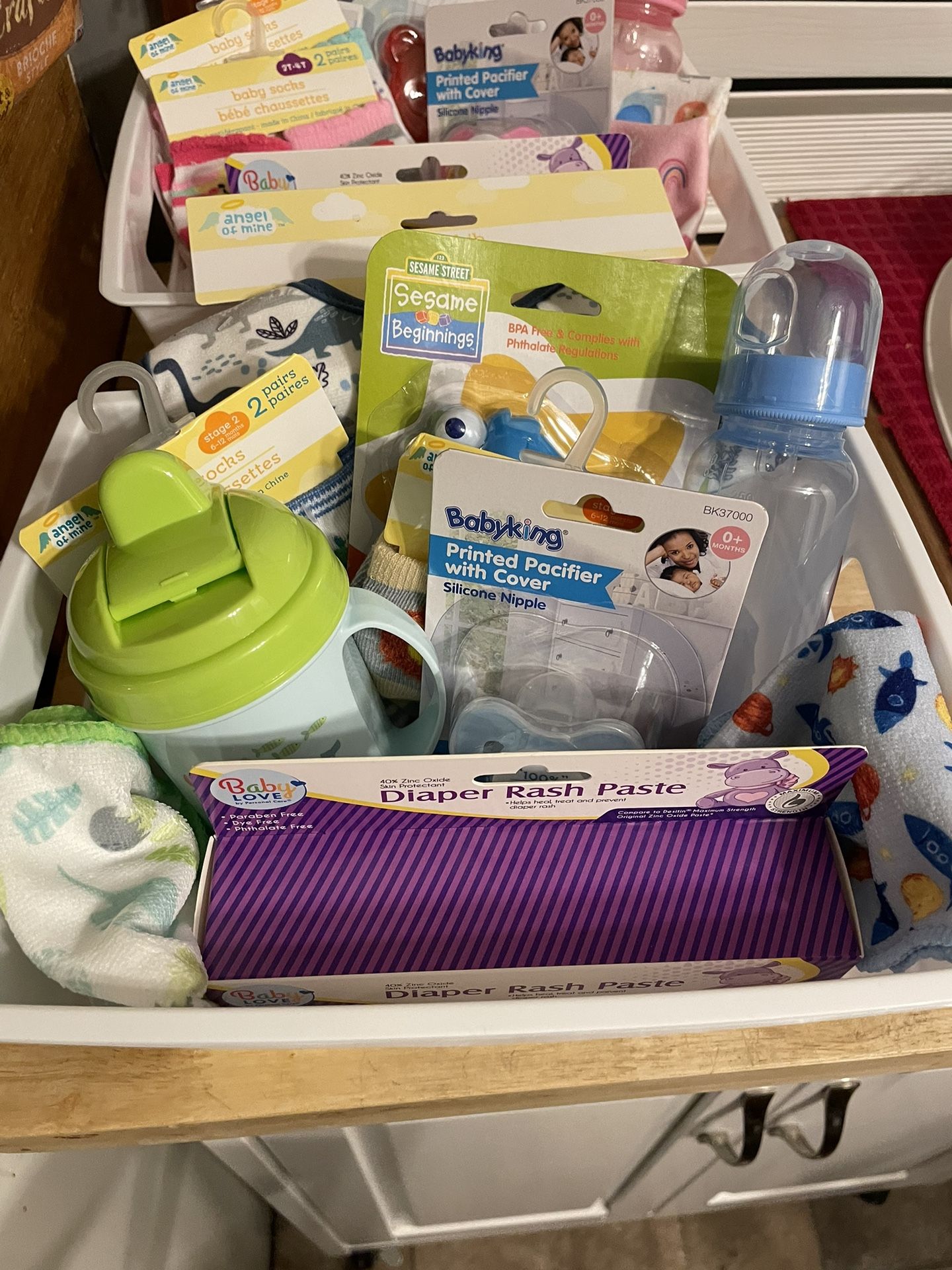 Baby Shower Gift Basket - Boy