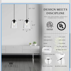 Modern Glass Pendant Light 