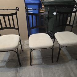 Metal chairs 3
