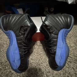 Blue/black Air Jordan 12 Size 12