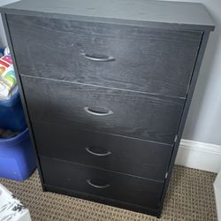 Black Dress 4 Big Drawer Very Clean 