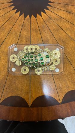 Chinese Feng Shui Money Frog Gold Statue