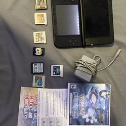 (It’s still for Sale) Nintendo 3DS XL Silver Mario Year of Luigi 30th Anniversary + 6 Games & Extra SD