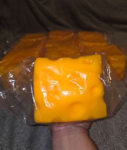 Jumbo cheese squishies