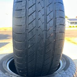 Set Of 4 Tires Used 275/55/R20 MILESTAR