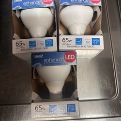Lightbulbs!! 65 Watt Dimmable BR 30 Flood LED Light Soft White 