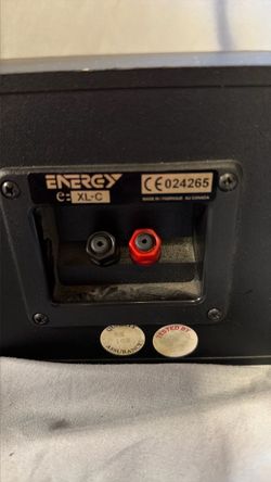 Energy e:XL-C Center Channel Speaker and fronts (2)