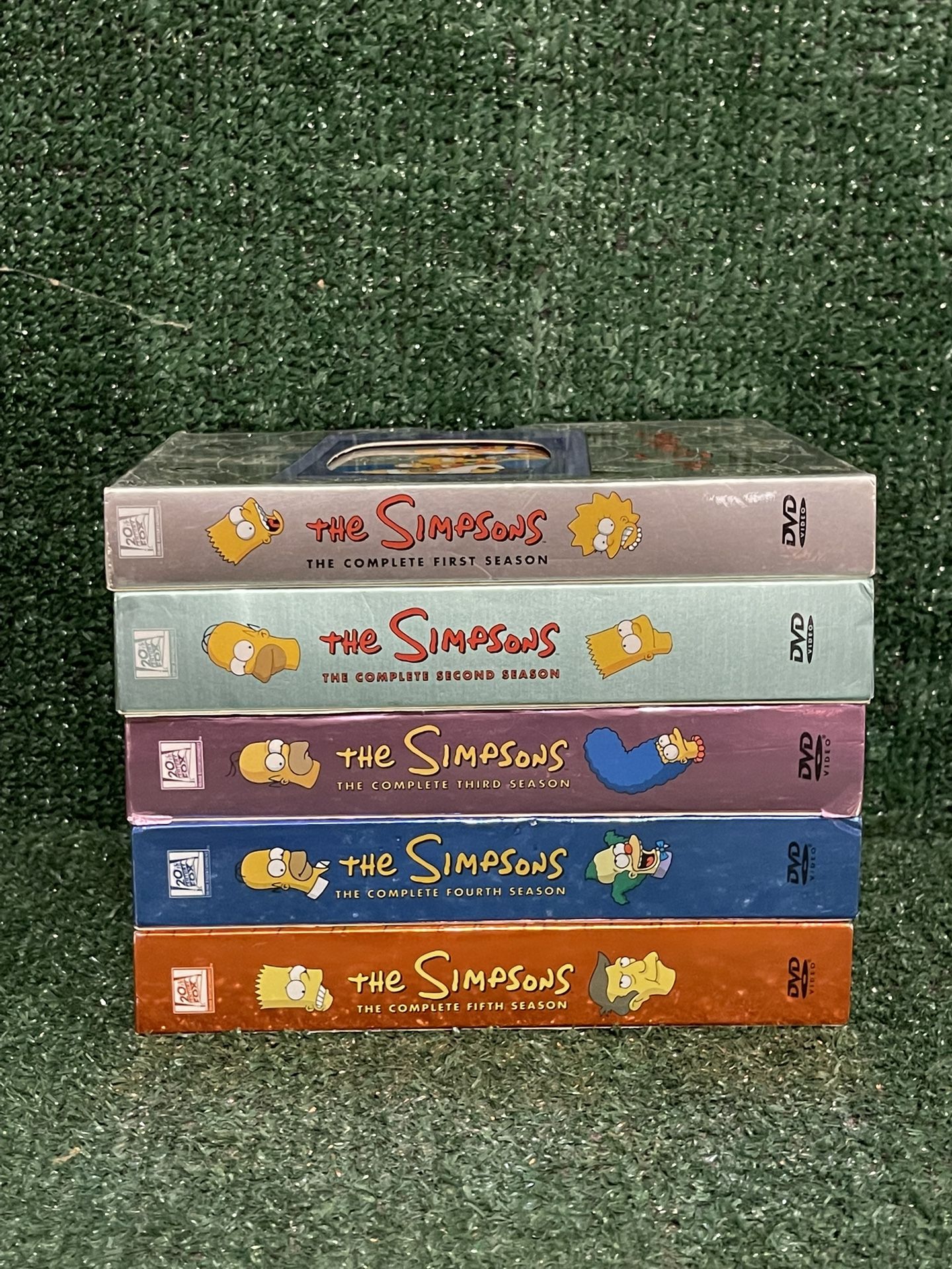 The Simpsons Series 1-5 DVD Lot Season 1-5 Complete. Fast Shipping!