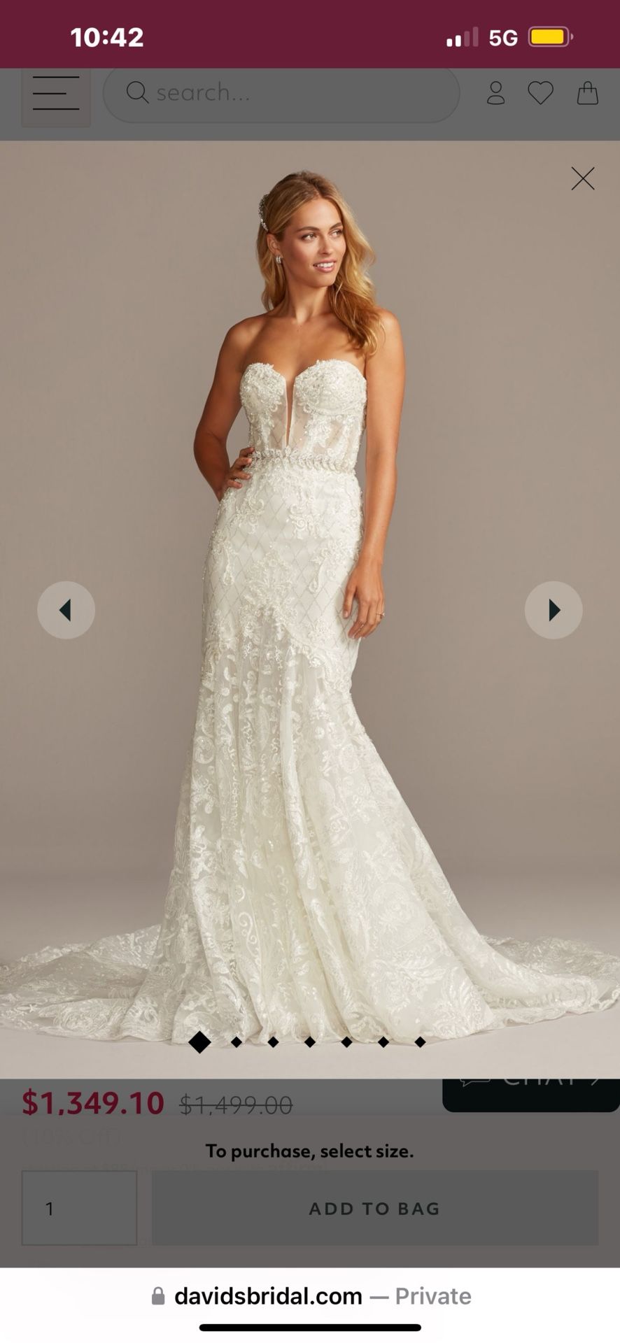 Wedding dress
