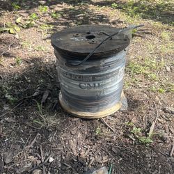 1000 ft #8 black wire