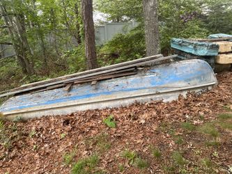1960s Aluminum Boat 14” 