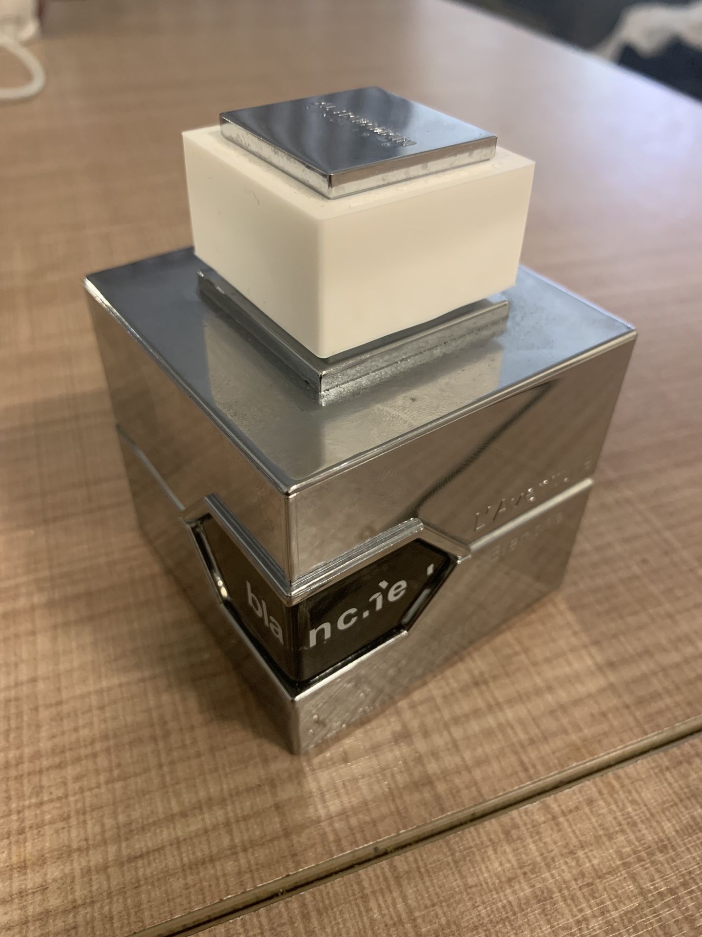 Al Haramain L'Aventure Blanche Eau de Parfum Spray for Men, 3.4 Oz Looks Unused