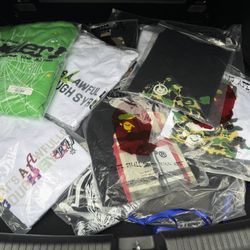 Bape and Cough Syrup shirts
