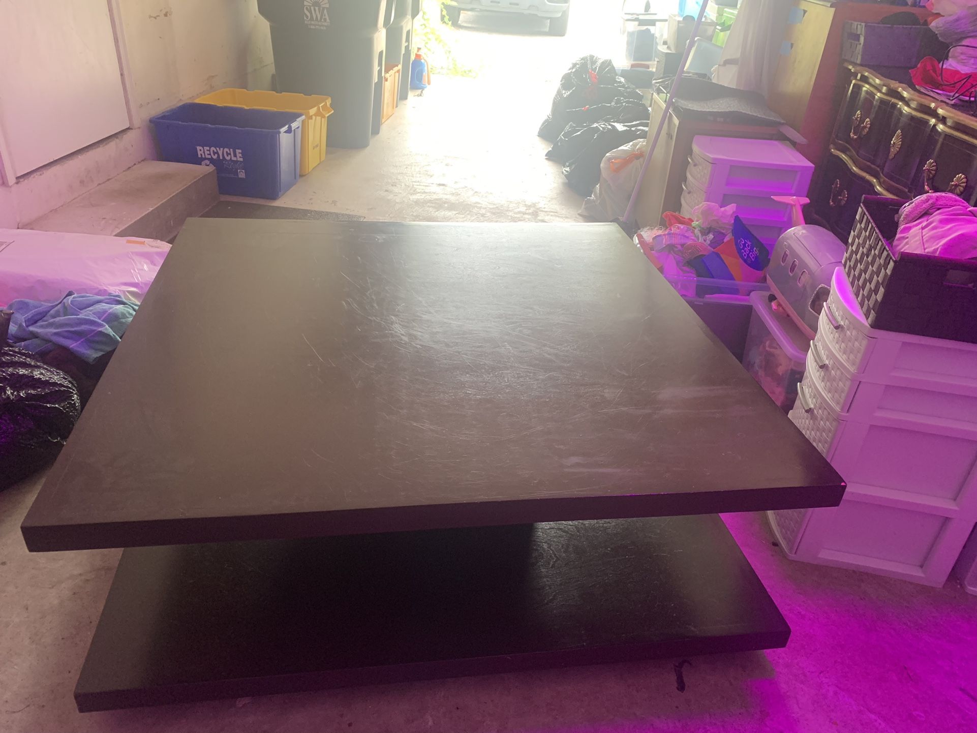 Dark Brown Coffee Table