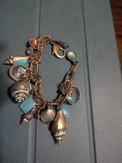 sea inspired Charm bracelet