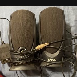 Pair Of Dell Computer/laptop Speakers 