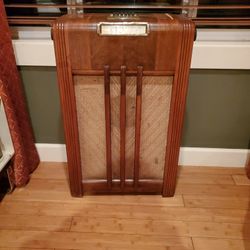 Antique PHILCO RADIO 1930's, Electric TUBE, 