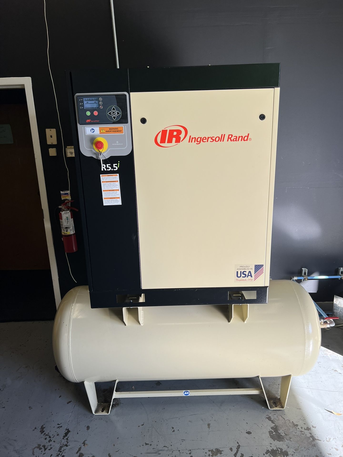 120 Gallon Ingersoll Rand Air Compressor