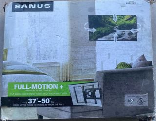 TV Wall Mount 37"-50" (BMF220-B1),   Sanus Premium Full-Motion.