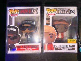 Funko Pop Rocks Eazy-E #171 & Notorious B.I.G. #153 Bundle