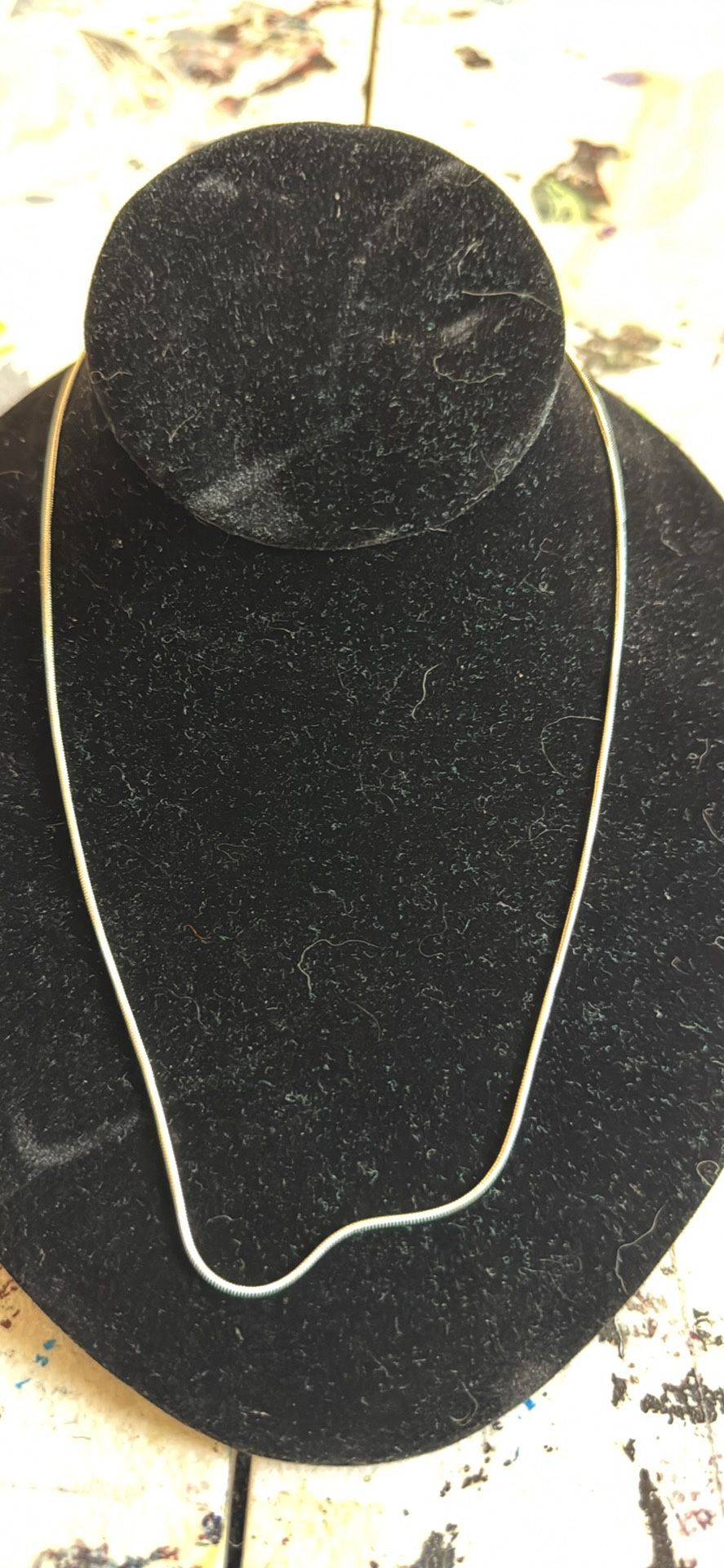 18” Silver Snake Chains