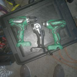 Hitachi Driveg Drill & Impact Driver, Light