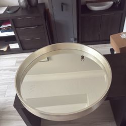 36in Round Mirror City Furniture 
