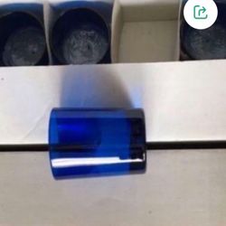 72 Navy Blue Wedding Votive Candles