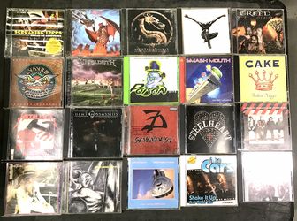 HARD CLASSIC ROCK CD COLLECTION AROUND 300 for ONLY $600 Dollars LIKE NEW