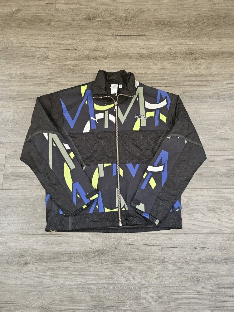 Puma MCM Windbreaker Jacket Mens Size Medium