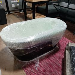 Free Standing French Style Bathtub And 48" Vanity Combo  On Sale Now