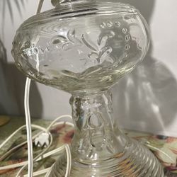 Antique Glass Lantern Converted To Electric