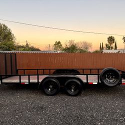 2019 18ft NLNTI Flat Bed trailer