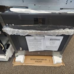 30 in. Single Smart Convection Wall Oven with No-Preheat Air Fry in Slate