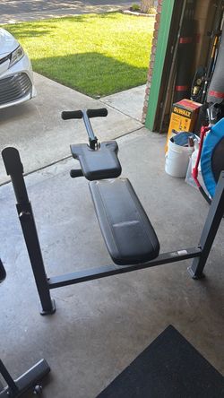 Weight Bench with Leg Developer