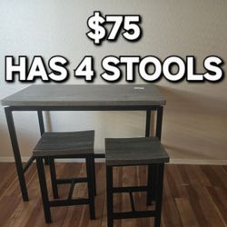 Table And 4 Stools