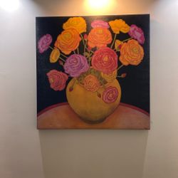 Flower canvas 