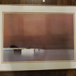 Mid-Century French Lithograph By Pierre Doutreleau 1938-