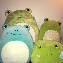 Squishmallow Frog Bundle