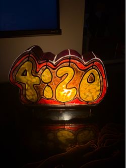 LAMP - One-of-a-Kind Hand-Blown “420” Art Glass Lamp – Portland, Oregon 🔥