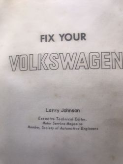 Volkswagen Reapeir Book