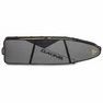 USED- DaKine World Traveler Longboard Surfboard Coffin w/ Wheels - Carbon - 9'6"