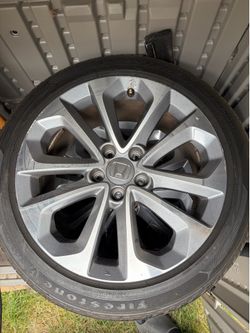 Honda Accord rims and tire