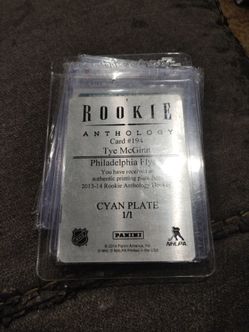 Tye McGinn rookie anthology