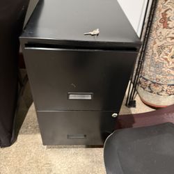 2 Drawer File Cabinet